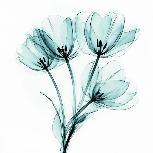 Голубой цветок